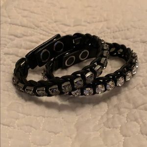 Swarovski Crystal pair of bracelets